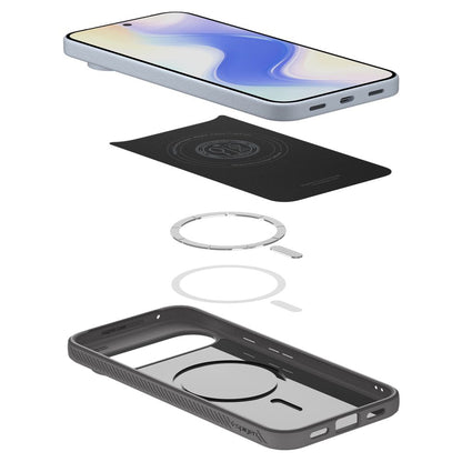 MagSafe-hoesje voor Google Pixel 10 Pro / 10, Spigen, Liquid Air, Grijs ACS09697