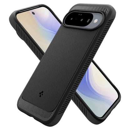 MagSafe-hoesje voor Google Pixel 10 Pro / 10, Spigen, Rugged Armor, Mat Zwart ACS09698