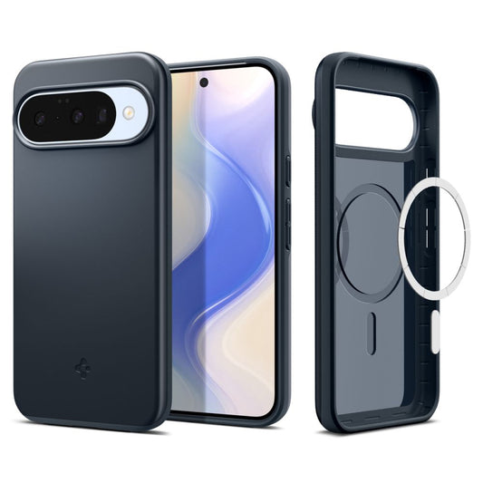 MagSafe hoesje voor Google Pixel 10 Pro / 10, Spigen, Thin Fit, Blauw ACS09700