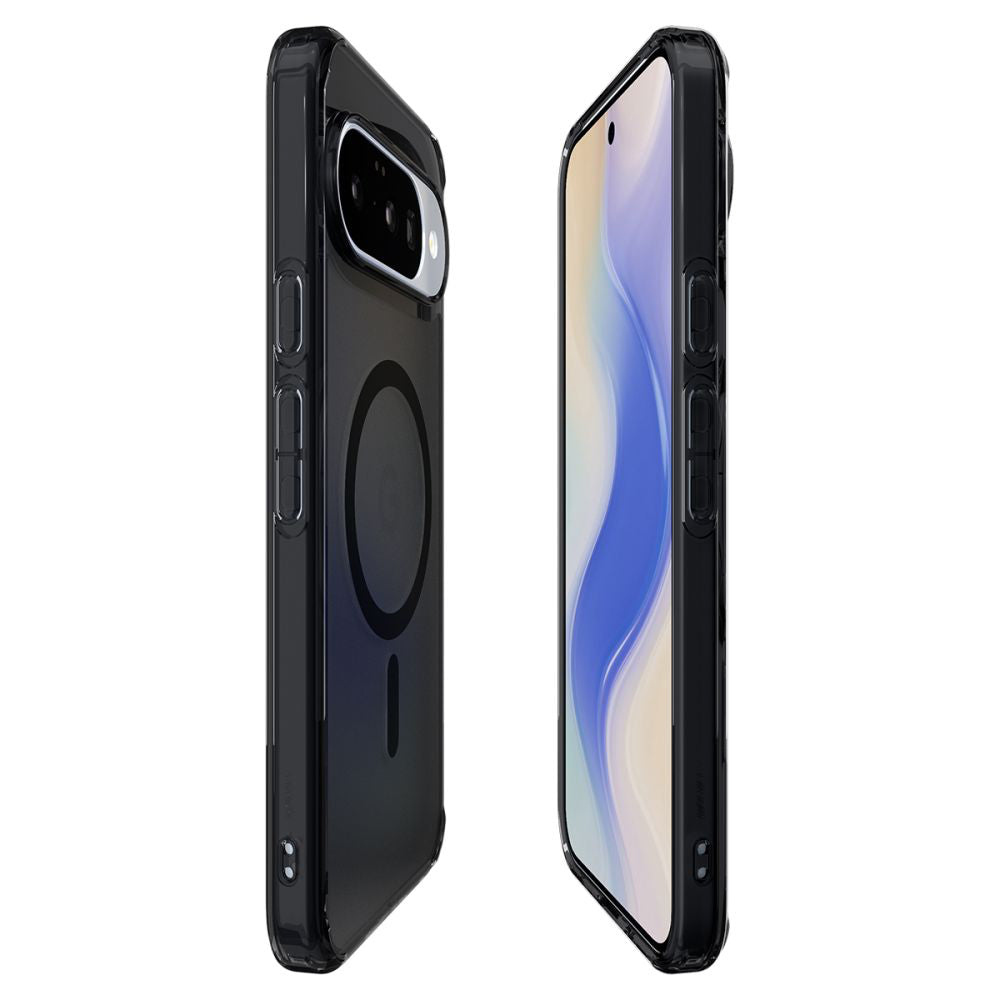 MagSafe hoesje voor Google Pixel 10 Pro / 10, Spigen, Ultra Hybrid, Satijnzwart ACS09703