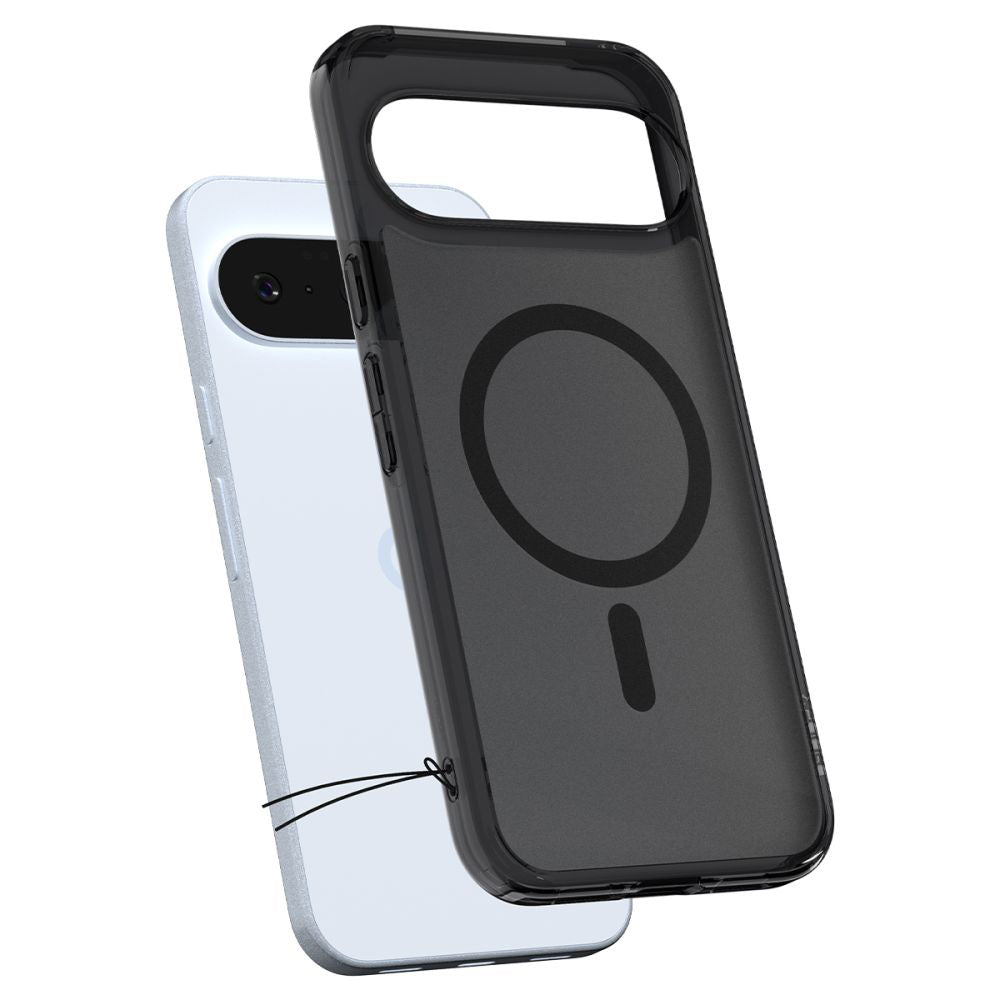 MagSafe hoesje voor Google Pixel 10 Pro / 10, Spigen, Ultra Hybrid, Satijnzwart ACS09703