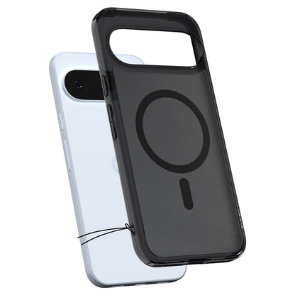 MagSafe hoesje voor Google Pixel 10 Pro / 10, Spigen, Ultra Hybrid, Satijnzwart ACS09703