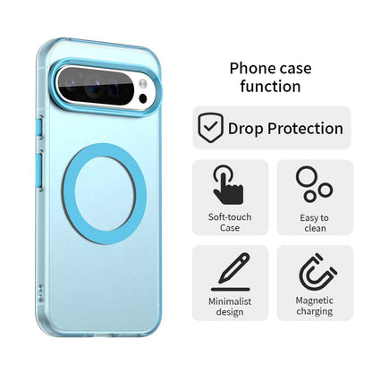 MagSafe-hoes voor Google Pixel 10 Pro / 10, Techsuit, CandyCase, Blauw