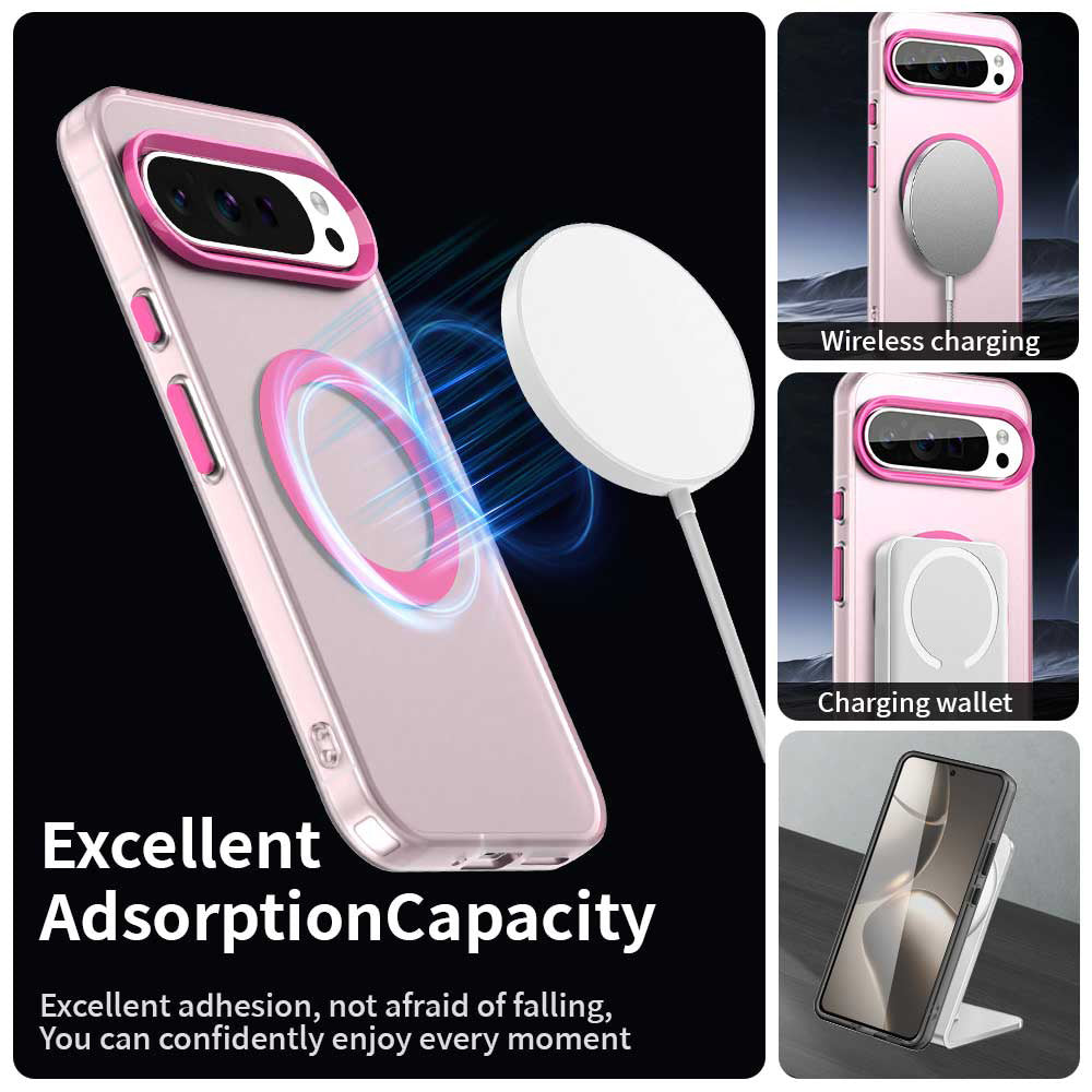 MagSafe-hoes voor Google Pixel 10 Pro / 10, Techsuit, CandyCase, Roze