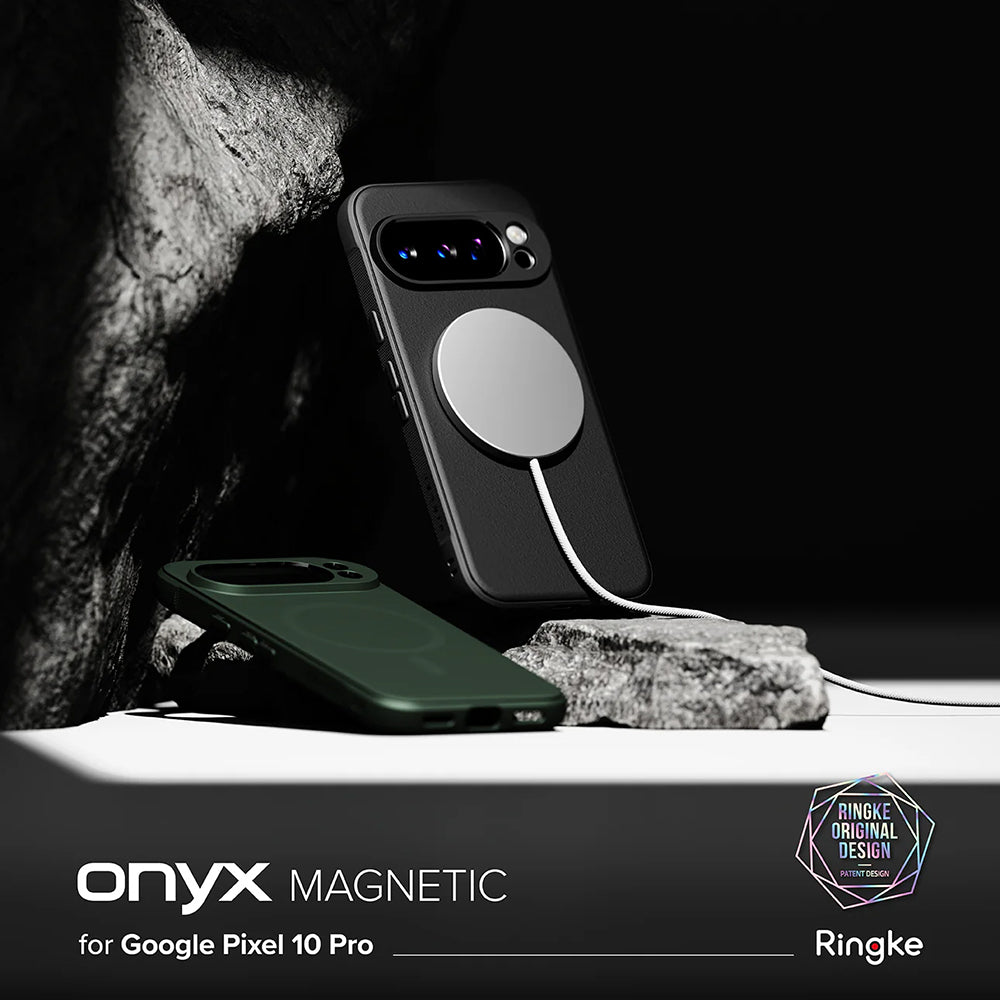 MagSafe Case for Google Pixel 10 Pro, Ringke, Onyx, Dark Green