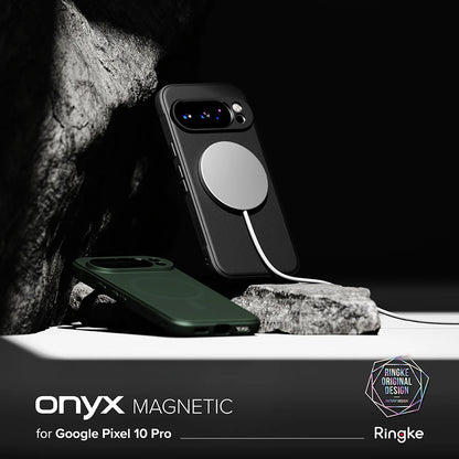 MagSafe Case for Google Pixel 10 Pro, Ringke, Onyx, Dark Green