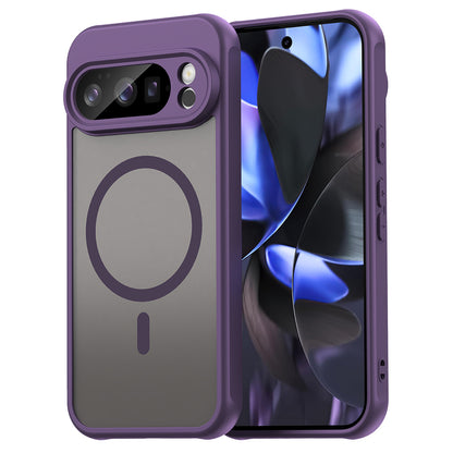 MagSafe Case for Google Pixel 10 Pro, Techsuit, HaloFrost II, Purple