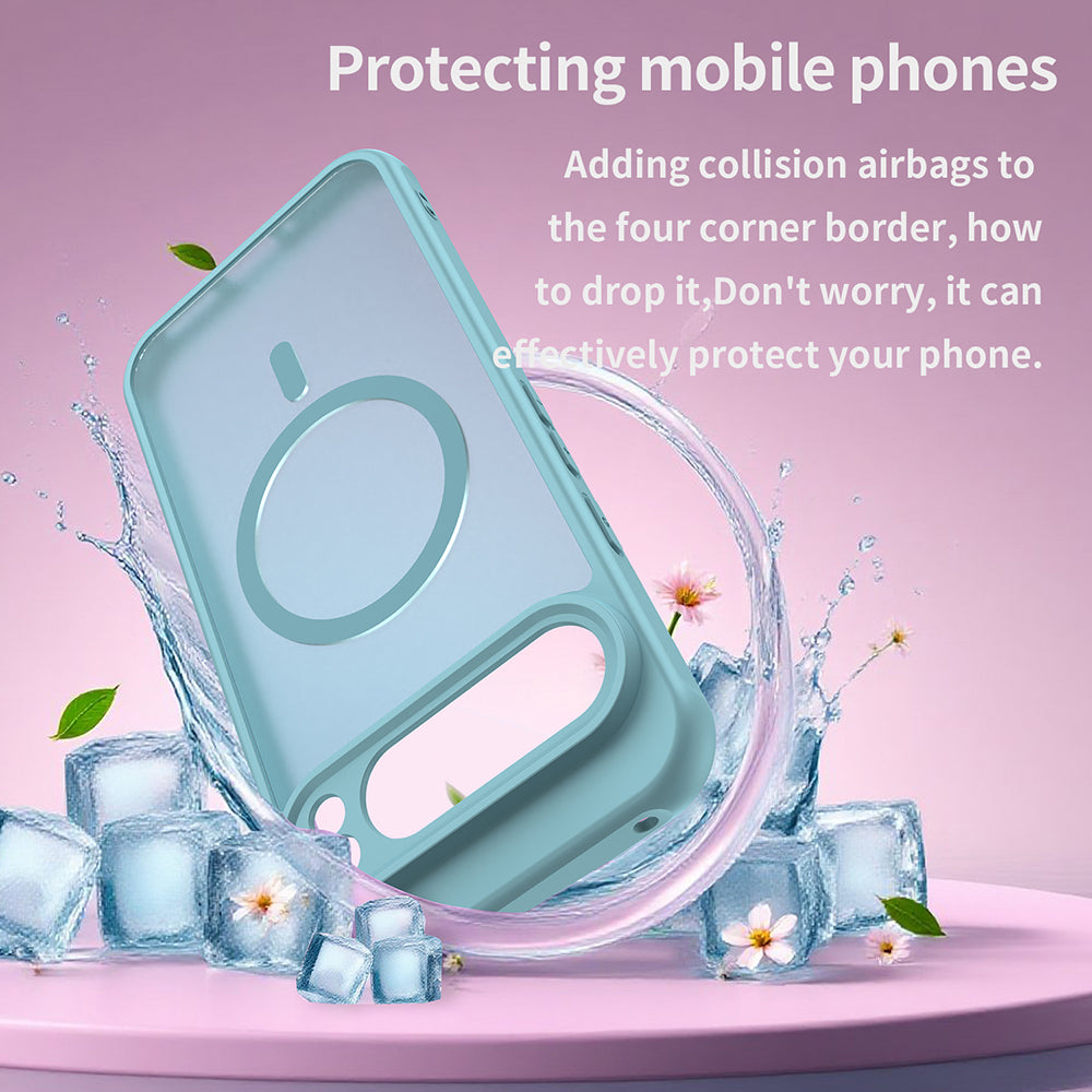 MagSafe hoesje voor Google Pixel 10 Pro, Techsuit, HaloFrost II, Lichtgroen