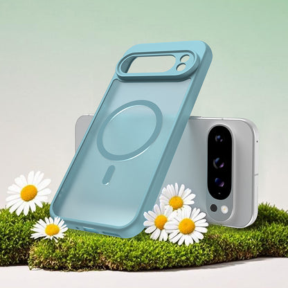 MagSafe hoesje voor Google Pixel 10 Pro, Techsuit, HaloFrost II, Lichtgroen