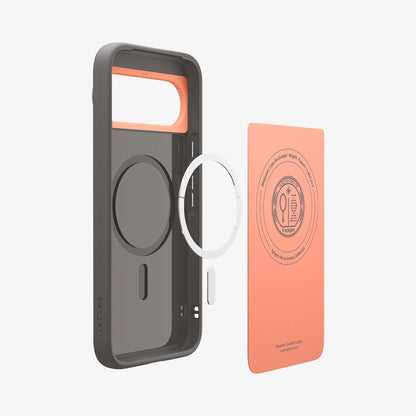 MagSafe hoes voor Google Pixel 10 Pro XL, Spigen, Caseology Nano Pop, Gri