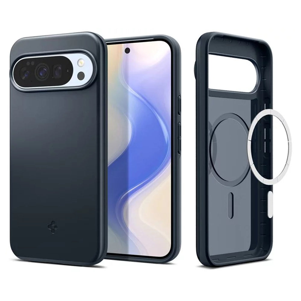MagSafe hoesje voor Google Pixel 10 Pro XL, Spigen, Thin Fit, Blauw ACS09723