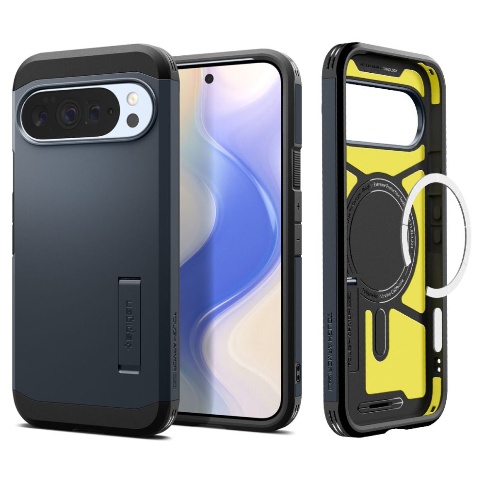 MagSafe Case for Google Pixel 10 Pro XL, Spigen, Tough Armor, Blue ACS09729