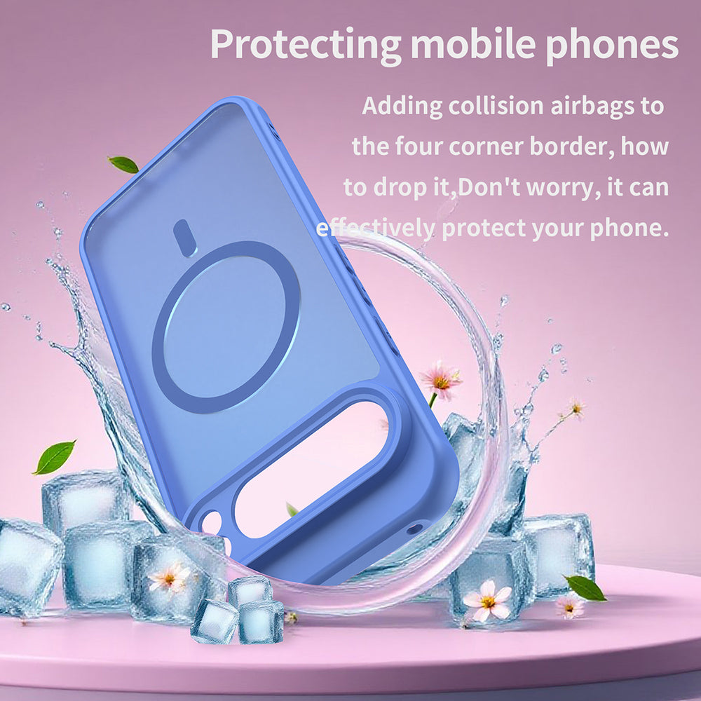 MagSafe hoes voor Google Pixel 10 Pro XL, Techsuit, HaloFrost II, Blauw