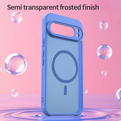 MagSafe hoesje voor Google Pixel 10, Techsuit, HaloFrost II, Blauw