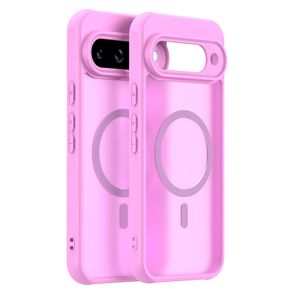 MagSafe Case for Google Pixel 10, Techsuit, HaloFrost II, Pink