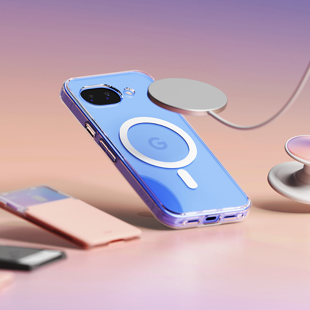 MagSafe Case for Google Pixel 10a, Ringke, Fusion, Transparent