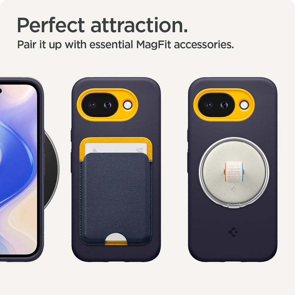 MagSafe hoesje voor Google Pixel 10a, Spigen, Caseology Nano Pop, Mov ACS11286