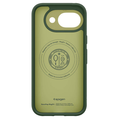 MagSafe hoesje voor Google Pixel 10a, Spigen, Caseology Nano Pop, Groen ACS11288