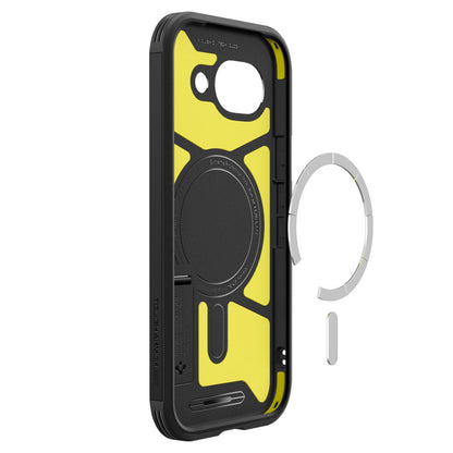 MagSafe hoesje voor Google Pixel 10a, Spigen, Tough Armor, Zwart ACS11280