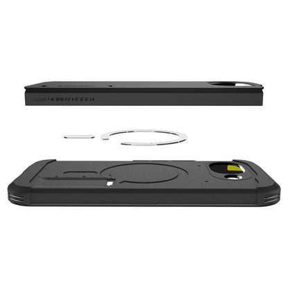 MagSafe hoesje voor Google Pixel 10a, Spigen, Tough Armor, Zwart ACS11280