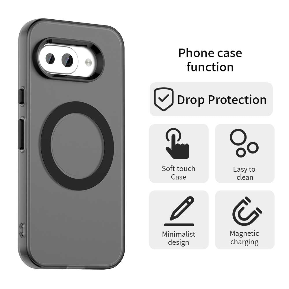 MagSafe-hoes voor Google Pixel 10a, Techsuit, CandyCase, Zwart
