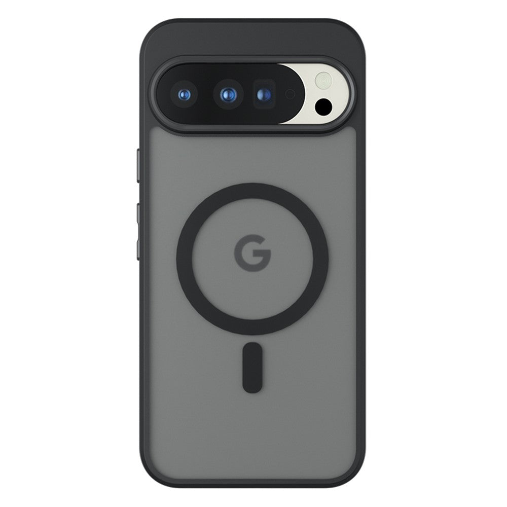 MagSafe-hoes voor Google Pixel 11 Pro / 11, Techsuit, PureFrost, Zwart Satijn
