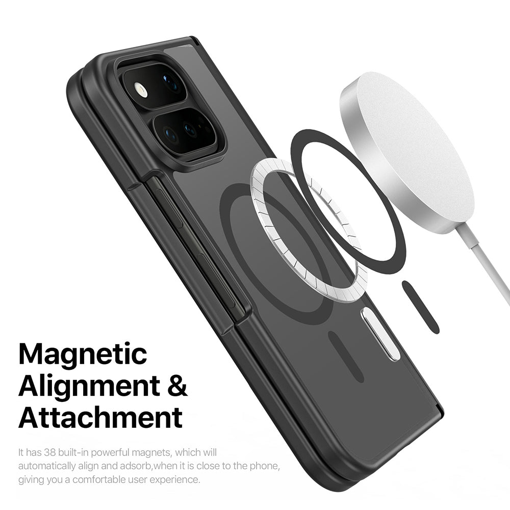MagSafe-hoes voor Google Pixel 11 Pro Fold, DUX DUCIS, Yind, Grijs