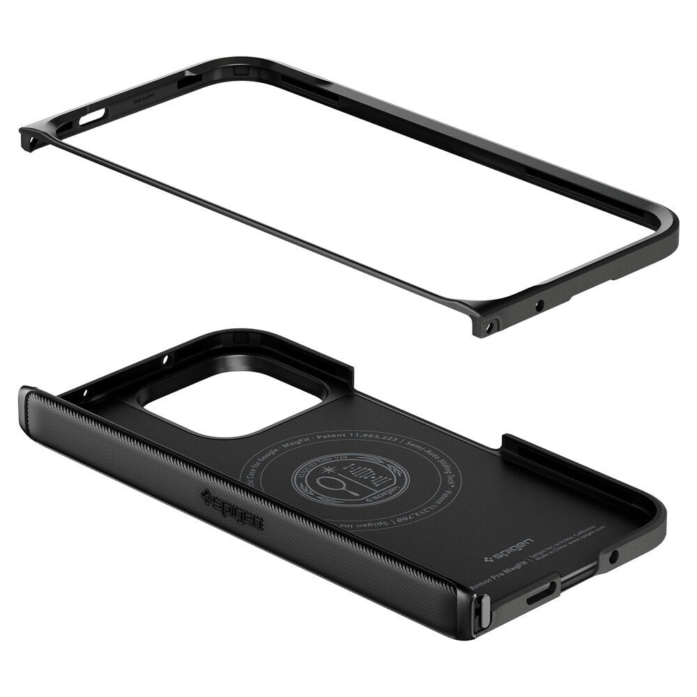 MagSafe-hoes voor Google Pixel 11 Pro Fold, Spigen, Slim Armor Pro, Zwart ACS11458