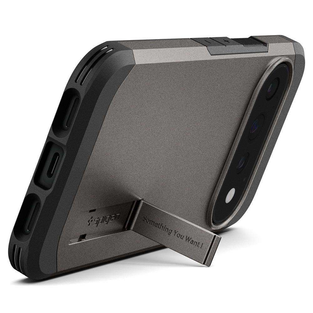 MagSafe-hoes voor Google Pixel 11 Pro, Spigen, Tough Armor, Grijs ACS11860