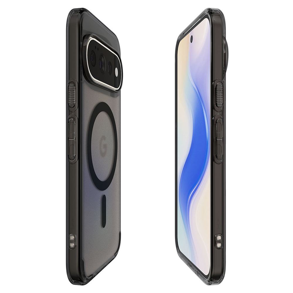 MagSafe-hoes voor Google Pixel 11 Pro, Spigen, Ultra Hybrid, Zwart Satijn ACS11432