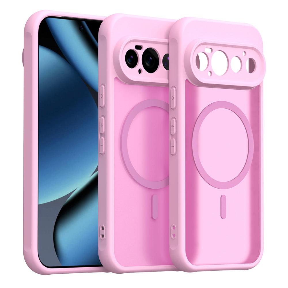 MagSafe-hoes voor Google Pixel 11 Pro, Techsuit, HaloFrost II, Roze