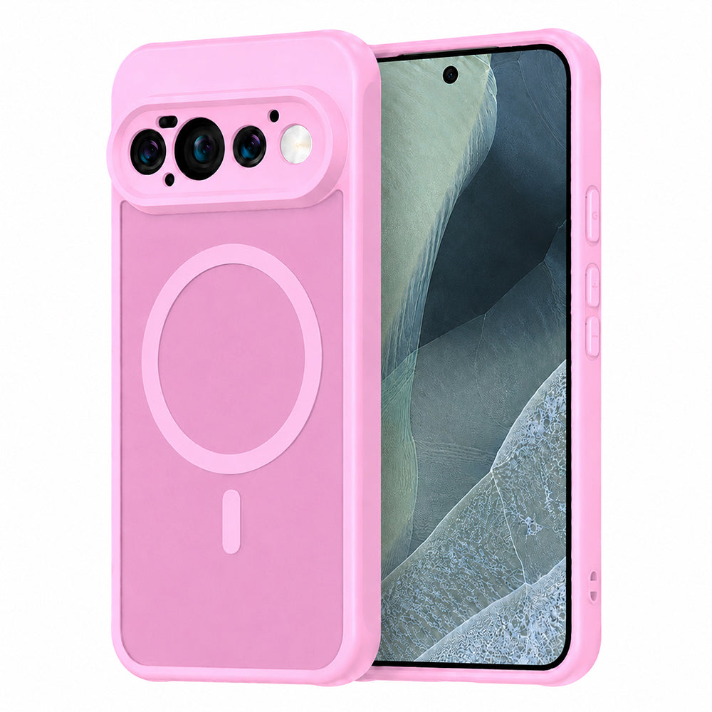 MagSafe-hoes voor Google Pixel 11 Pro, Techsuit, HaloFrost II, Roze