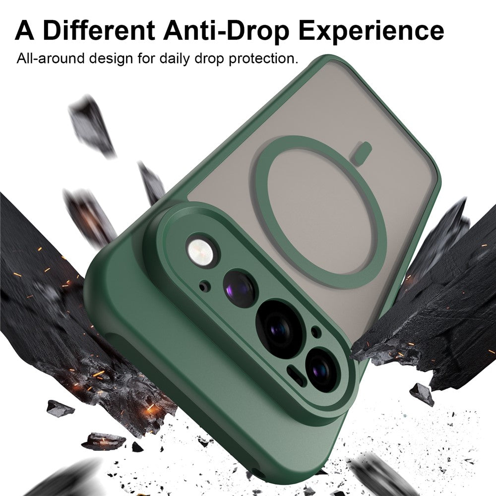 MagSafe-hoes voor Google Pixel 11 Pro, Techsuit, HaloFrost II, Groen