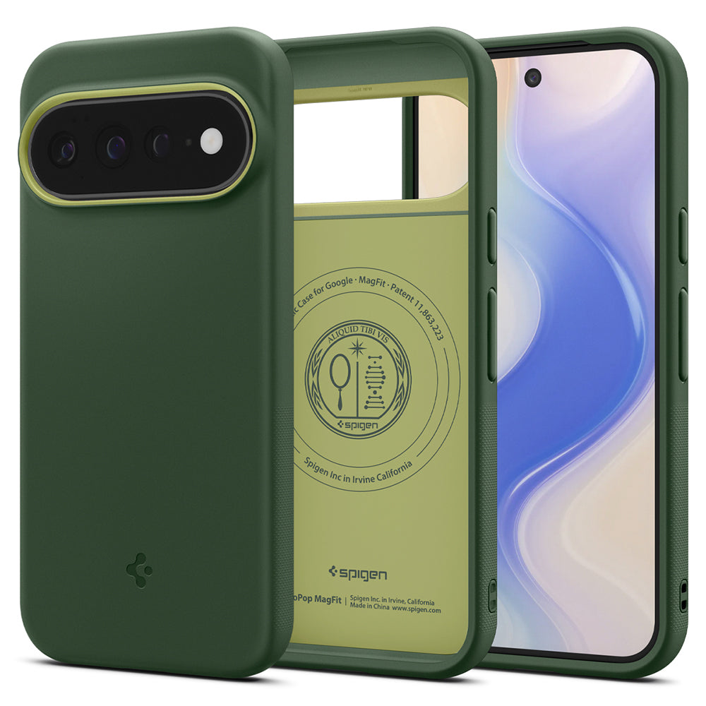 MagSafe-hoes voor Google Pixel 11 Pro XL, Spigen, Caseology Nano Pop, Groen ACS11456