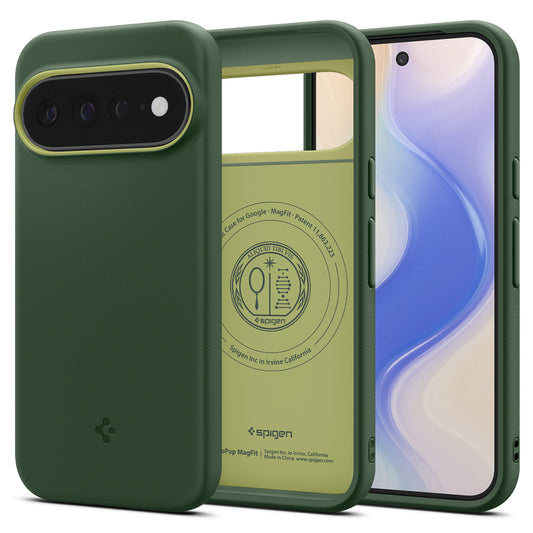 MagSafe-hoes voor Google Pixel 11 Pro XL, Spigen, Caseology Nano Pop, Groen ACS11456