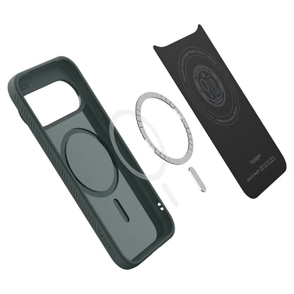 MagSafe-hoes voor Google Pixel 11 Pro XL, Spigen, Liquid Air, Groen ACS11863