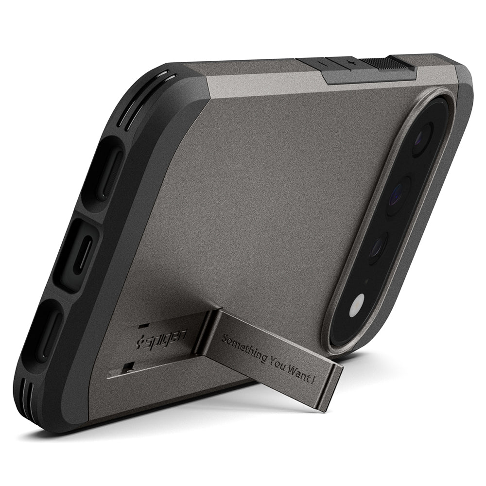 MagSafe-hoes voor Google Pixel 11 Pro XL, Spigen, Tough Armor, Grijs ACS11865