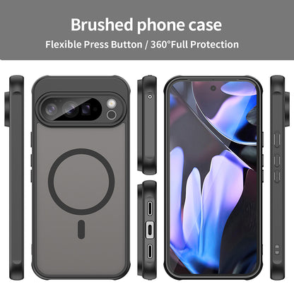 MagSafe Case for Google Pixel 11 Pro XL, Techsuit, HaloFrost II, Navy Blue