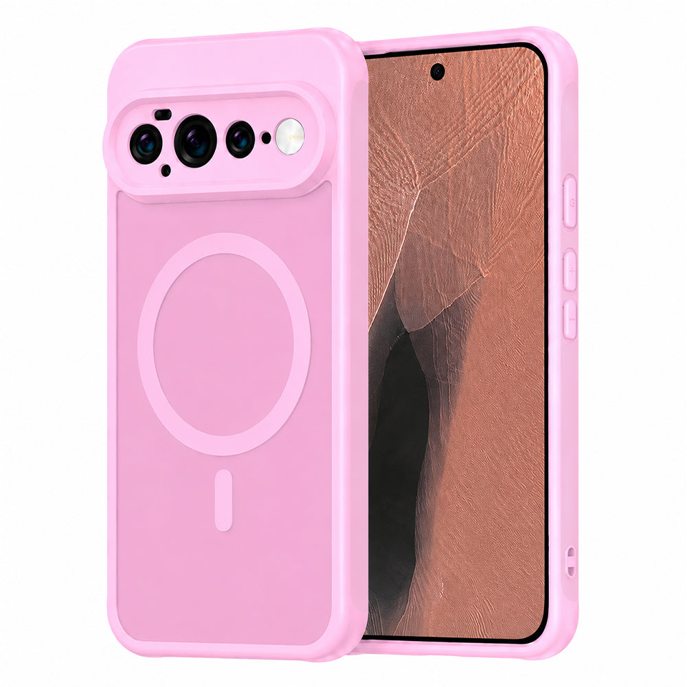 MagSafe-hoes voor Google Pixel 11 Pro XL, Techsuit, HaloFrost II, Roze