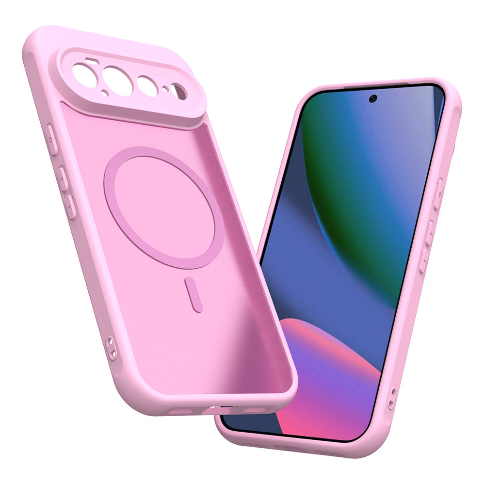 MagSafe-hoes voor Google Pixel 11 Pro XL, Techsuit, HaloFrost II, Roze