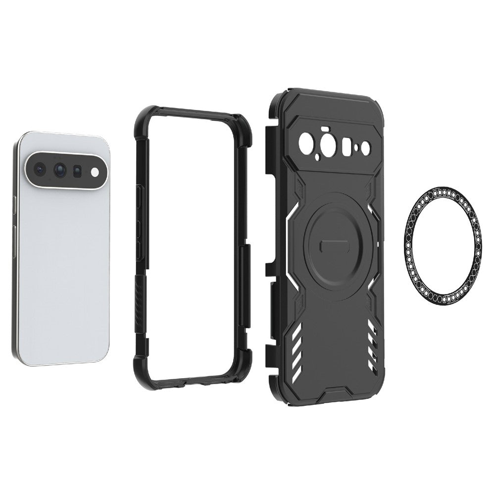 MagSafe Case for Google Pixel 11, Techsuit, ArmorMag, Blue