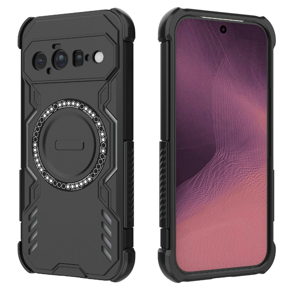 MagSafe-hoesje voor Google Pixel 11, Techsuit, ArmorMag, zwart