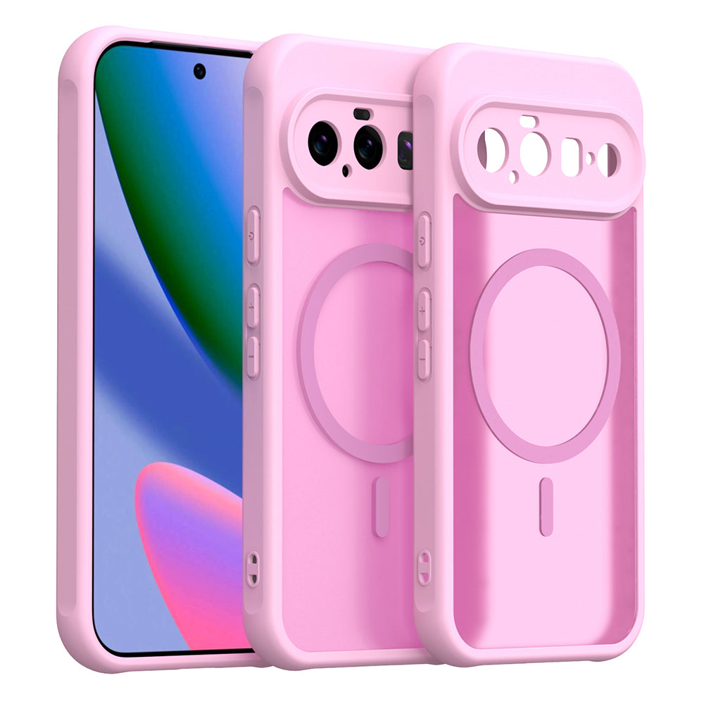MagSafe-hoes voor Google Pixel 11, Techsuit, HaloFrost II, Roze