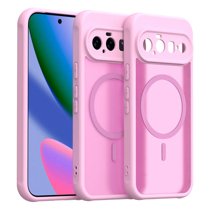 MagSafe-hoes voor Google Pixel 11, Techsuit, HaloFrost II, Roze