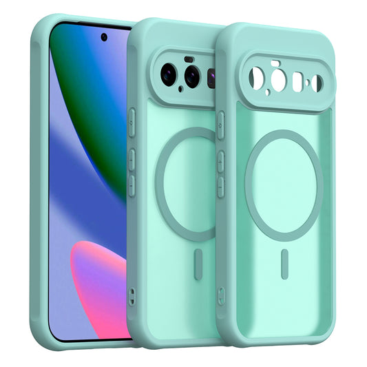 MagSafe-hoesje voor Google Pixel 11, Techsuit, HaloFrost II, Lichtgroen