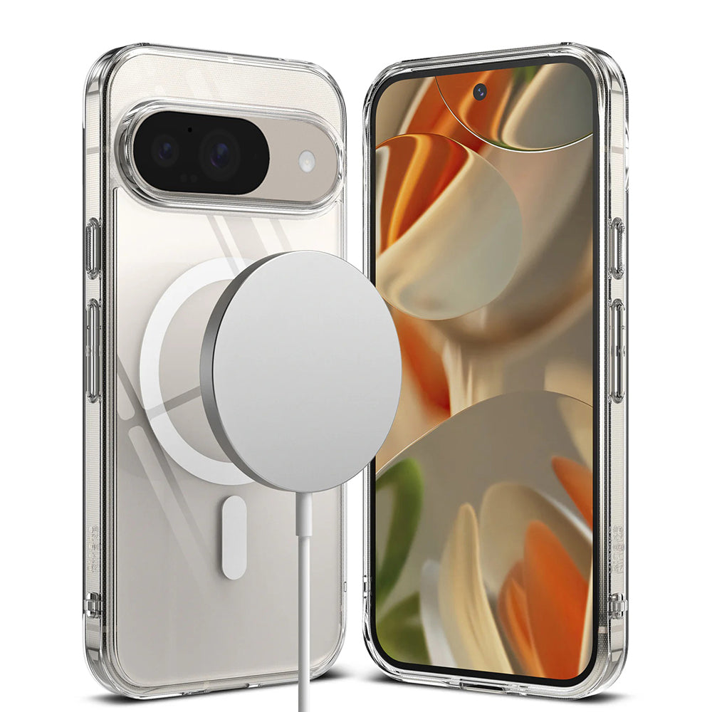 MagSafe-hoesje voor Google Pixel 9 / 9 Pro, Ringke, Fusion, Transparant