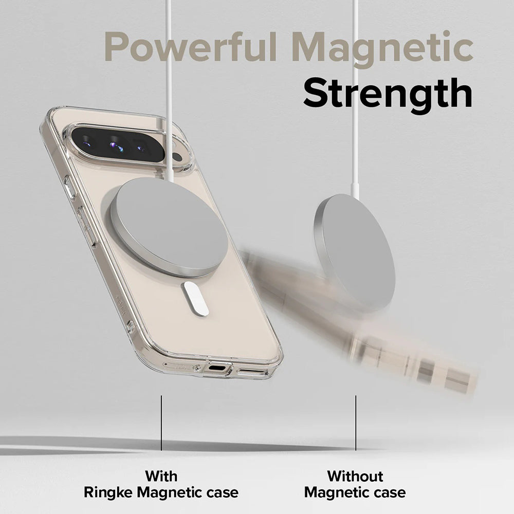 MagSafe-hoes voor Google Pixel 9 Pro XL, Ringke, Fusion, Transparant