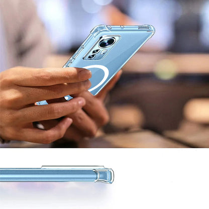 MagSafe-hoes voor Google Pixel 9a, Techsuit, schokbestendig, transparant