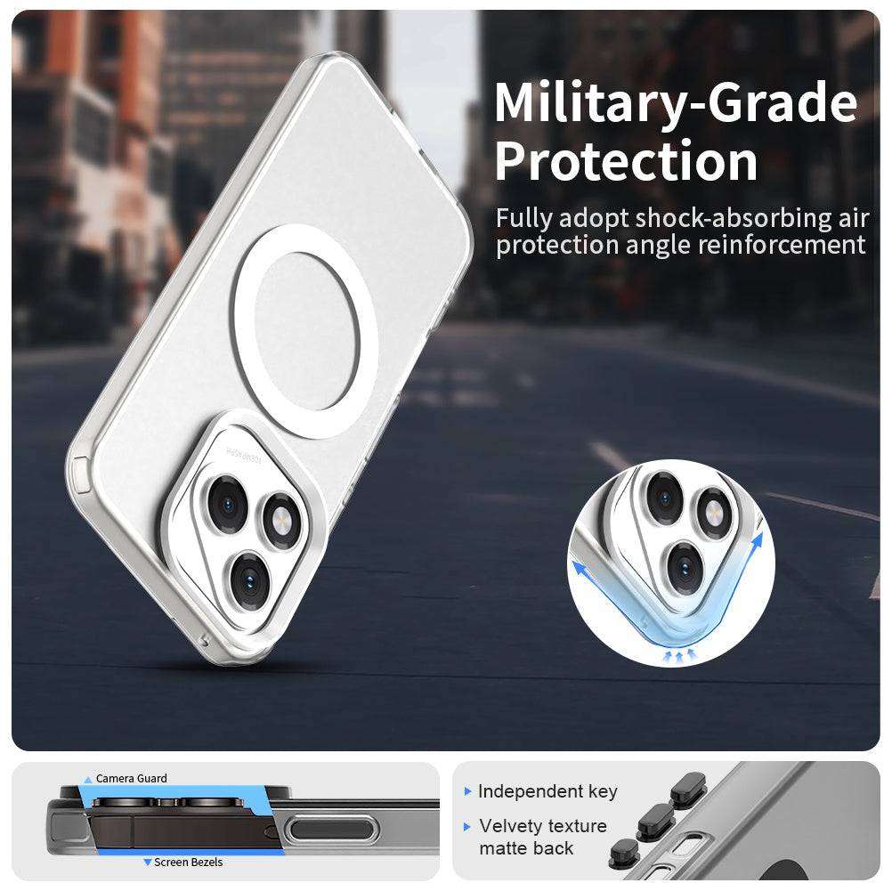 MagSafe-hoesje voor Honor 400 Lite, Techsuit, CandyCase, Wit
