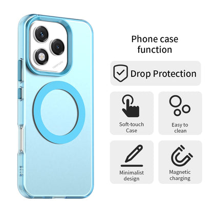 MagSafe-hoesje voor Honor 400 Lite, Techsuit, CandyCase, Blauw